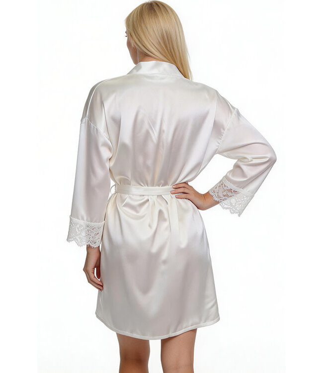 Izabella White Robe S-572