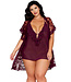 Cheryl Plus Cherry Lacquer Chemise 13666X