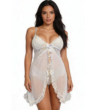 Savannah White Chemise ZT-6223848