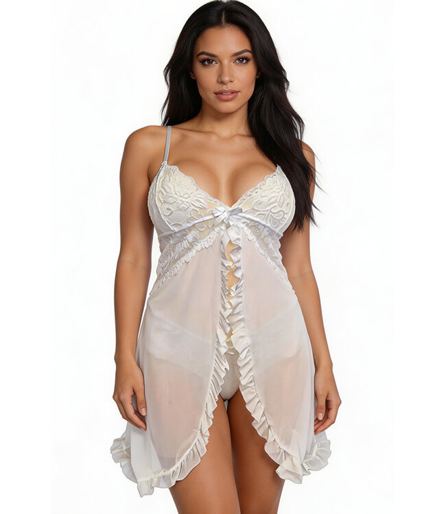 Savannah White Chemise ZT-6223848