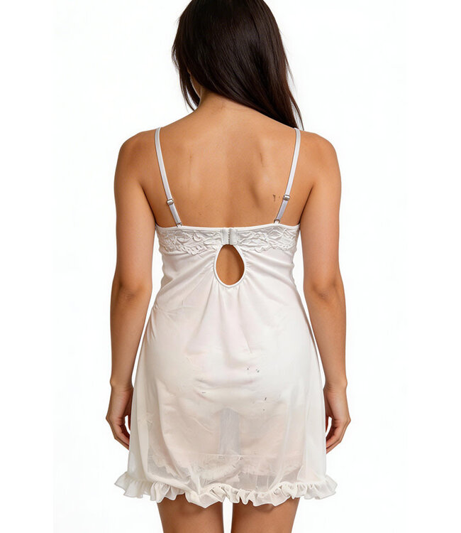 Savannah White Chemise ZT-6223848