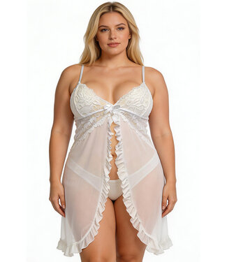 Savannah Plus White Chemise ZT-6223848