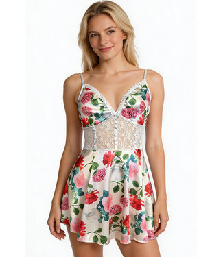 Mara Floral Babydoll Y208