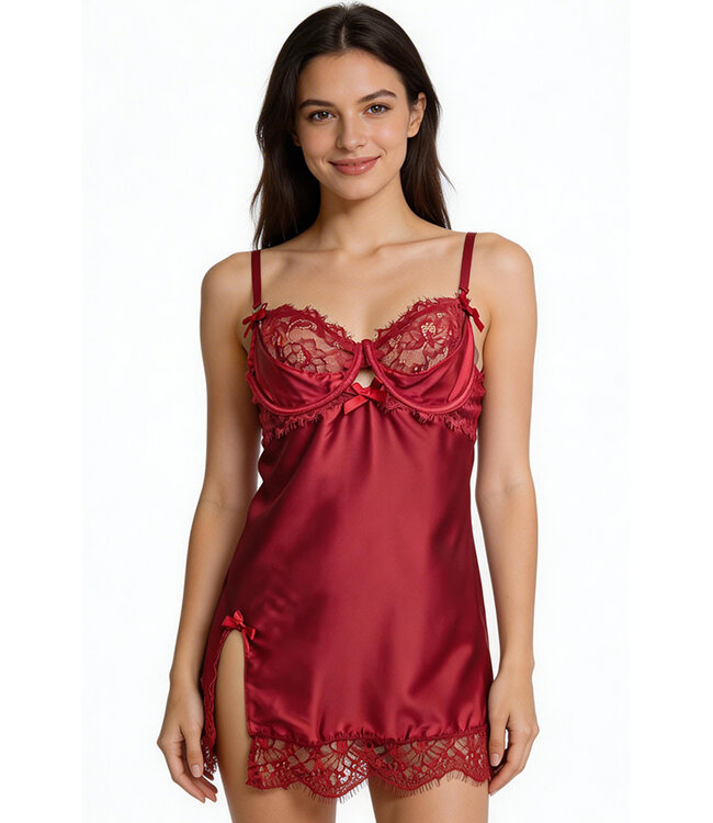 Ivanna Red Chemise 9605