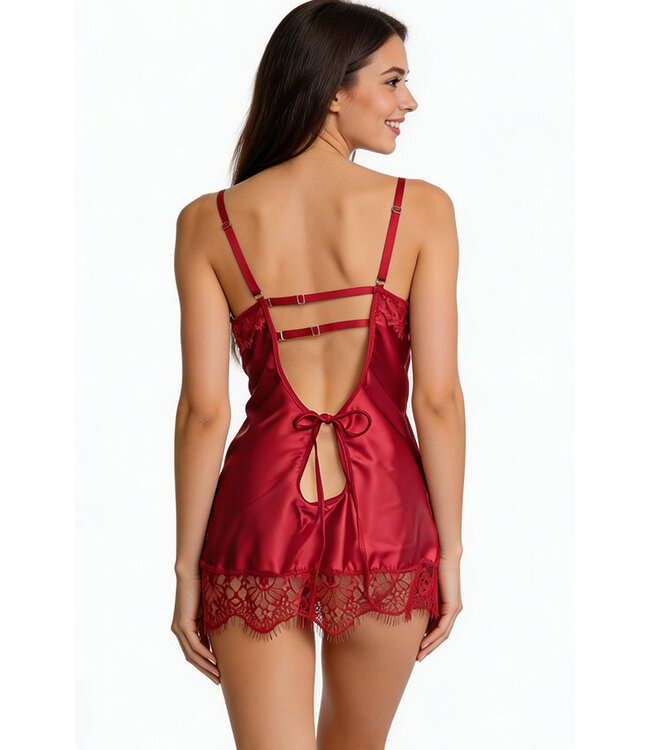 Ivanna Red Chemise 9605