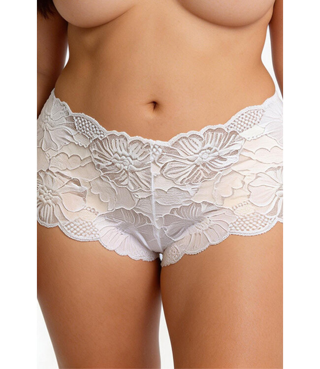 Plus Lace Boyshort 2715