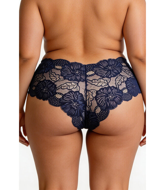 Plus Lace Boyshort 2715