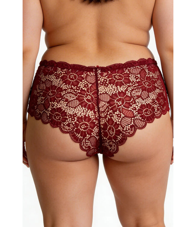 Plus Lace Boyshort S32