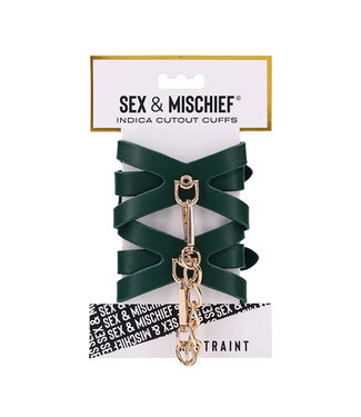 Sex & Mischief Indica Cutout Cuffs