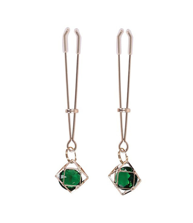 Sex & Mischief Indica Crystal Nipple Clips