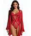 Julie Maroon Teddy 7246
