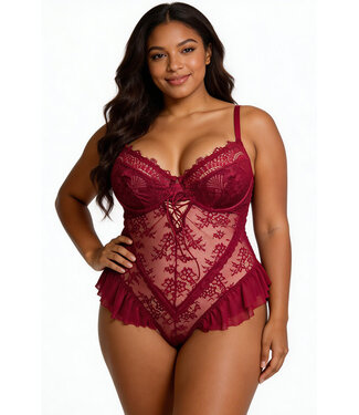 Hayden Plus Venetian Red Teddy H661