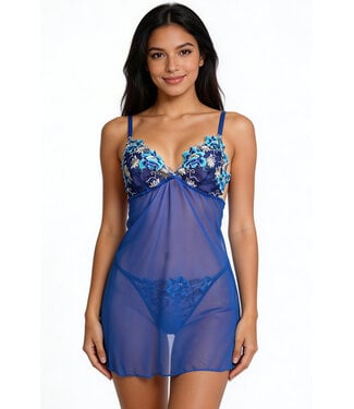 Karina Royal Blue Babydoll 22019 Karina Royal Blue Babydoll 22019