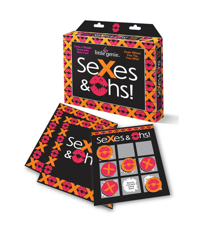 Sexes and Oohs Sexy Tic Tac Toe Scratch-Off Game
