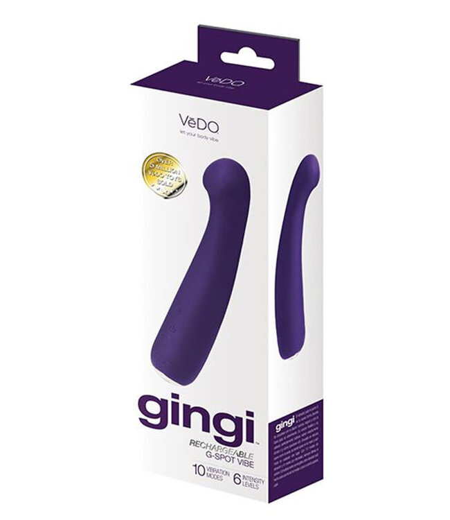 VeDO Gingi Rechargeable G-Spot Purple