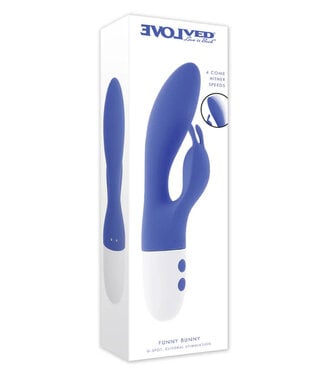 Evolved Funny Bunny Blue