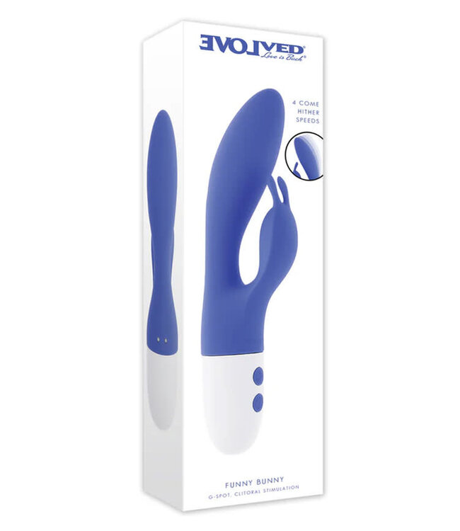 Evolved Funny Bunny Blue