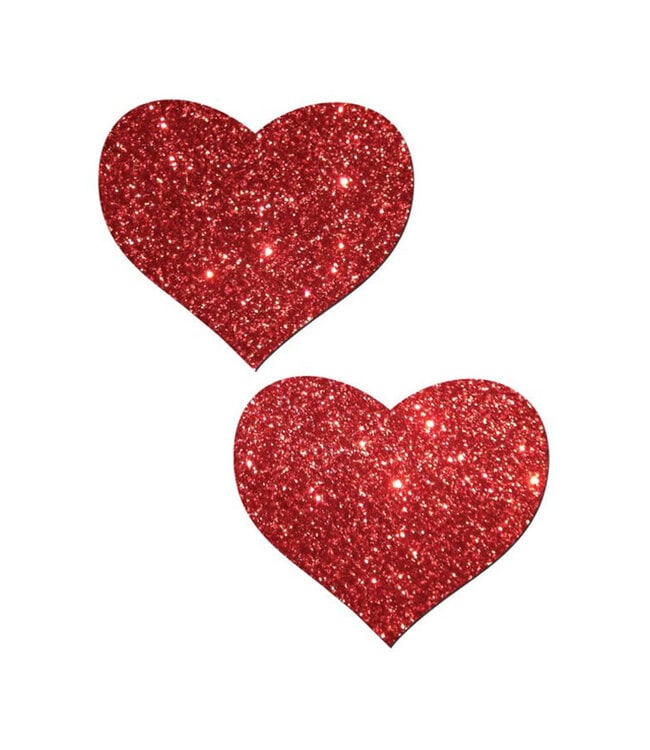 Pastease Glitter Heart Red