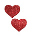 Pastease Glitter Heart Red