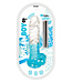 Wet Dreams Dream Boy 8in Jelly Dildo & Rechargeable Bullet Clear/Aqua Gradient