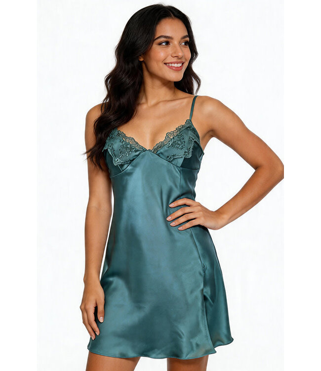 Felicity Sage Kiss Chemise 23238