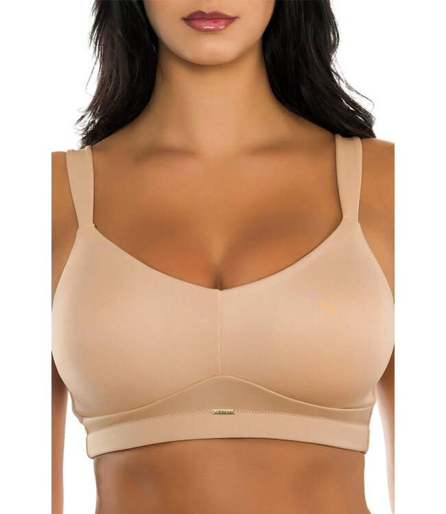 Parfait Holly Full-Busted Seamless Unlined Unpadded  Wire Free Warm Sand Bra P8000