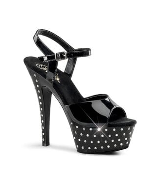 Ankle Strap 6" Heel STARDUST-609