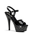 Ankle Strap 6" Heel STARDUST-609