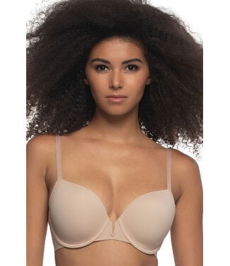Felina Lunette Plunge Warm Neutral Bra 235223