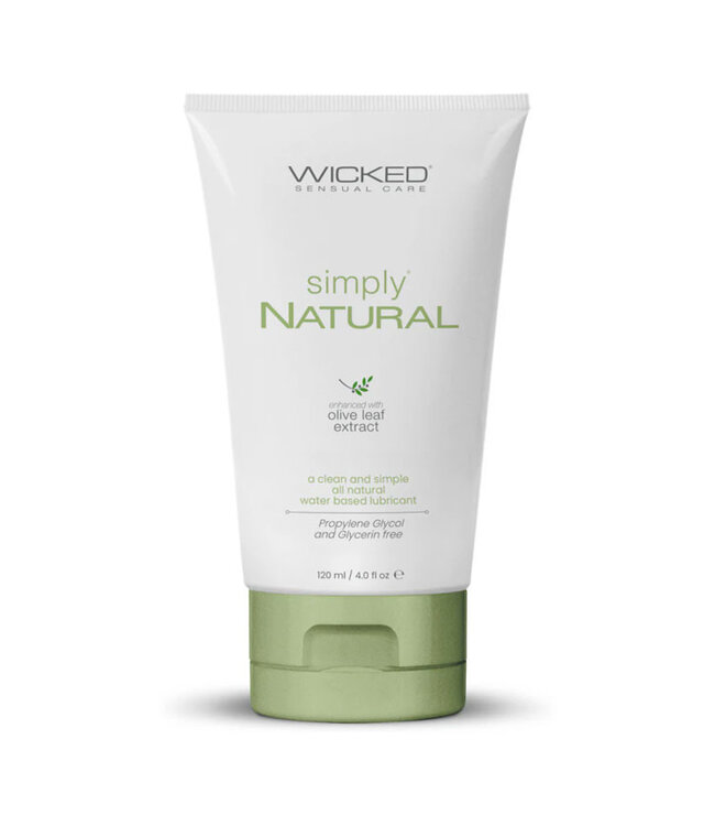 Wicked Simply Natural Aqua Enhanced with Olive Leaf Extract 4oz