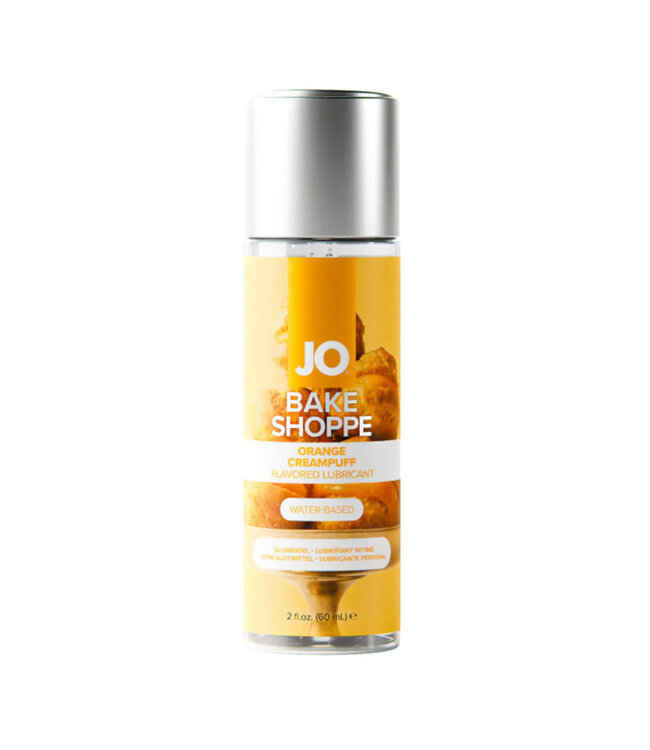 JO Bake Shoppe Orange Creampuff Flavored Water-Based Lubricant 2oz