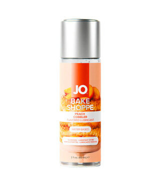 JO Bake Shoppe Peach Cobbler Flavored Water-Based Lubricant 2oz