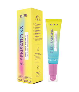 Elixir 5 Sensations Intimate Gel 1oz