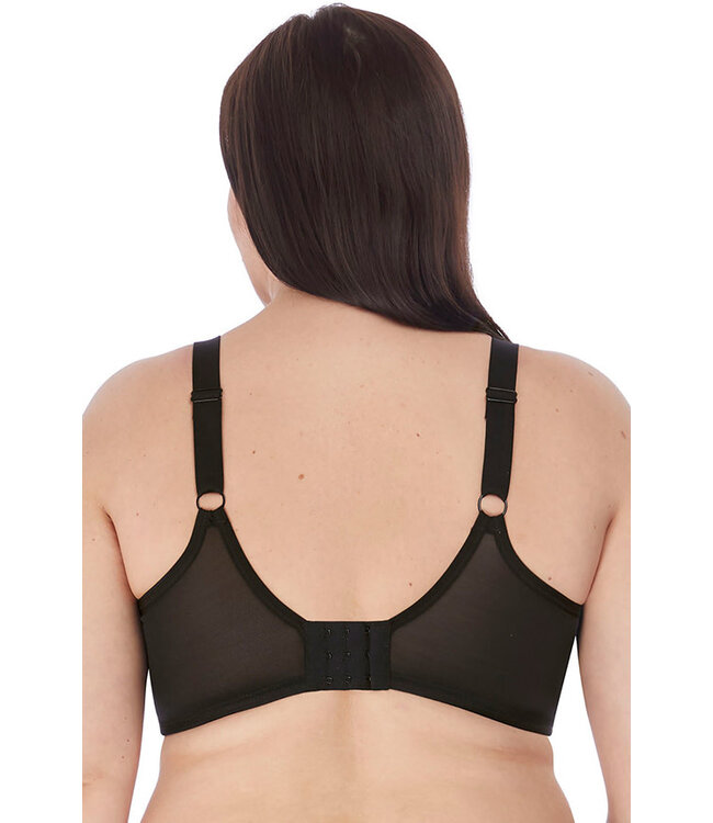 Elomi Heather Smooth Molded Black Bra EL4301