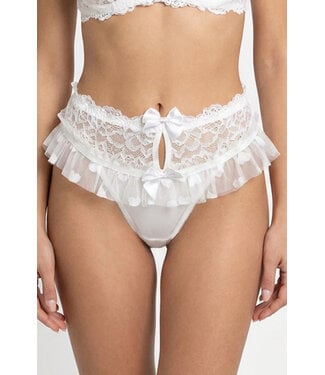 White Lace Thong 211