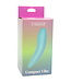 Spectrum Essentials Rechargeable Silicone Compact External Vibrator Blue