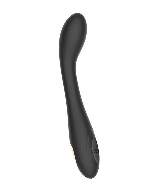Spectrum Essentials Rechargeable Silicone G-Spot Vibrator Black