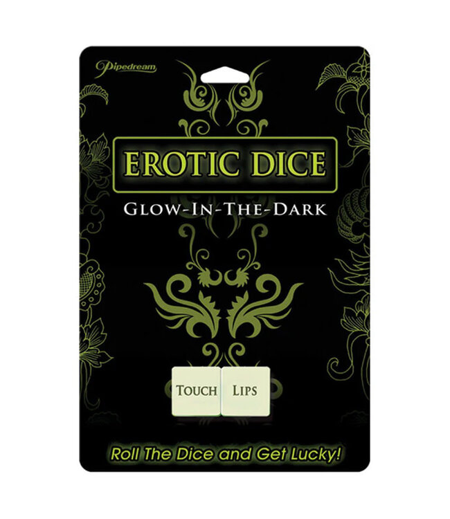 Pipedream Glow-in-the-Dark Erotic Dice