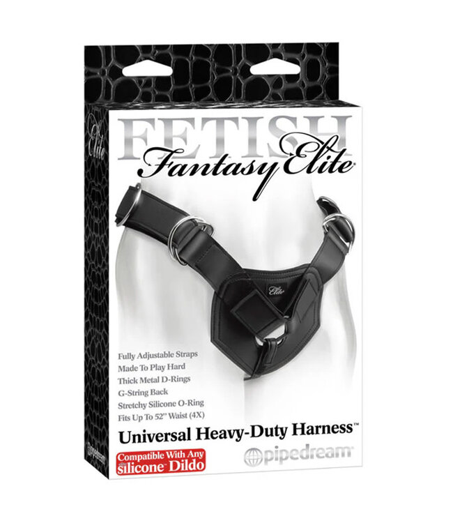 Fetish Fantasy Elite Adjustable Universal Heavy-Duty Harness Black
