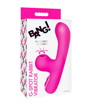 BANG! Mini Suction Rabbit Vibrator Pink