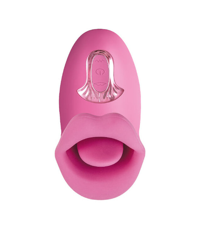 Clit-Tastic Tongue Licking Lover Pink