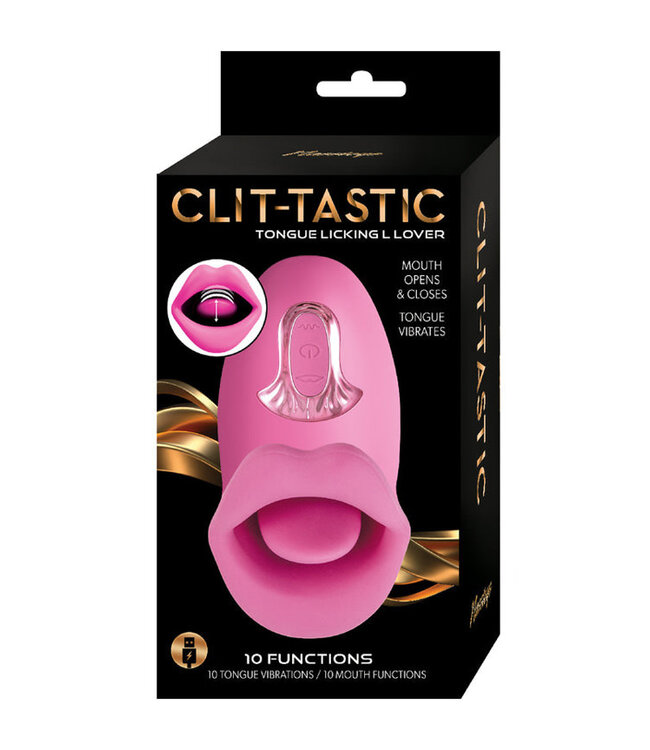 Clit-Tastic Tongue Licking Lover Pink