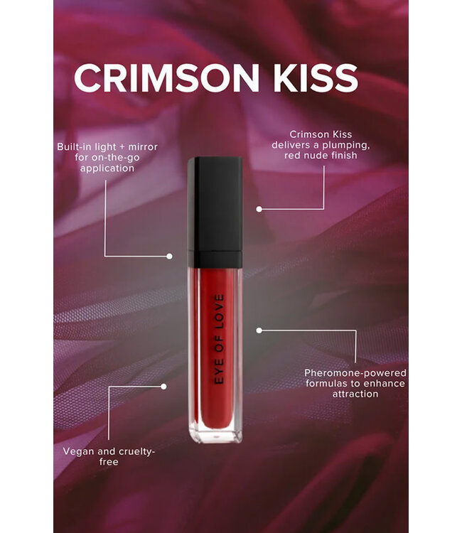 Eye of Love Matchmaker Crimson Kiss Pheromone Plumping Lip Gloss