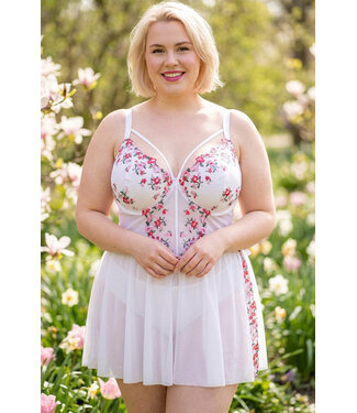 Vera Plus White Babydoll 681X Vera Plus White Babydoll 681X