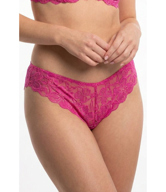 Hot Pink Lace Panty 0283