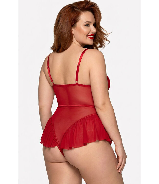 Ayla Plus Lipstick Red Teddy 26-900