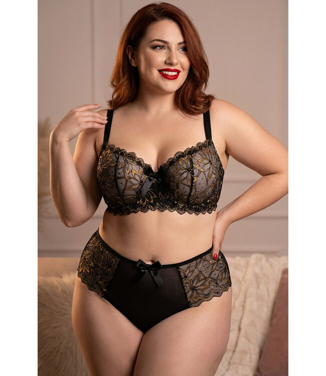 Alanna Plus Black/Gold Set 2275X