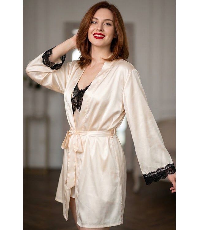 Alice Cream/Black Chemise 6127