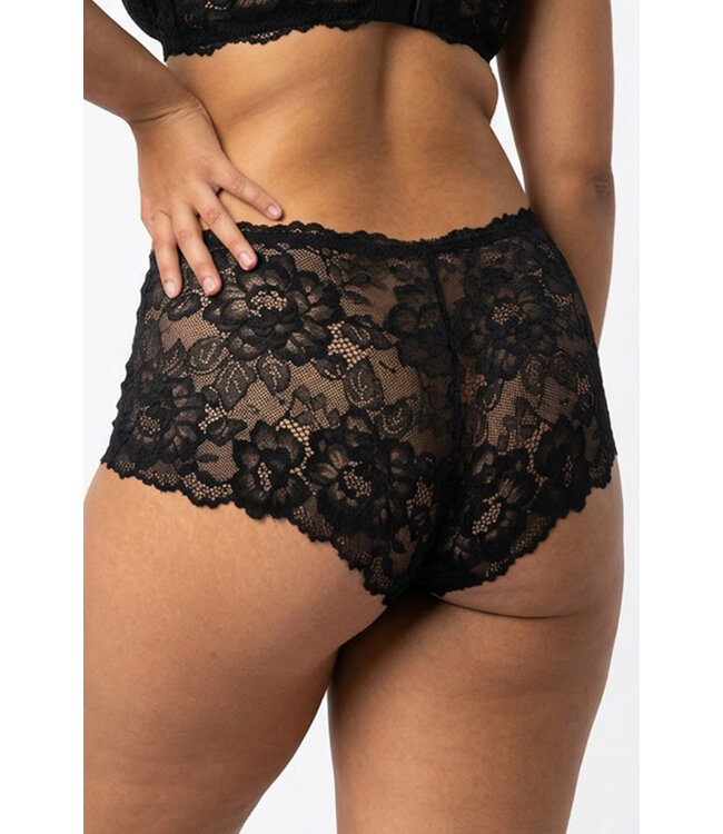 Plus Crotchless Panty 1019X