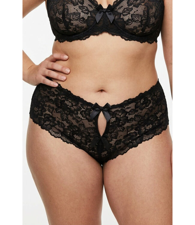 Plus Crotchless Panty 1019X